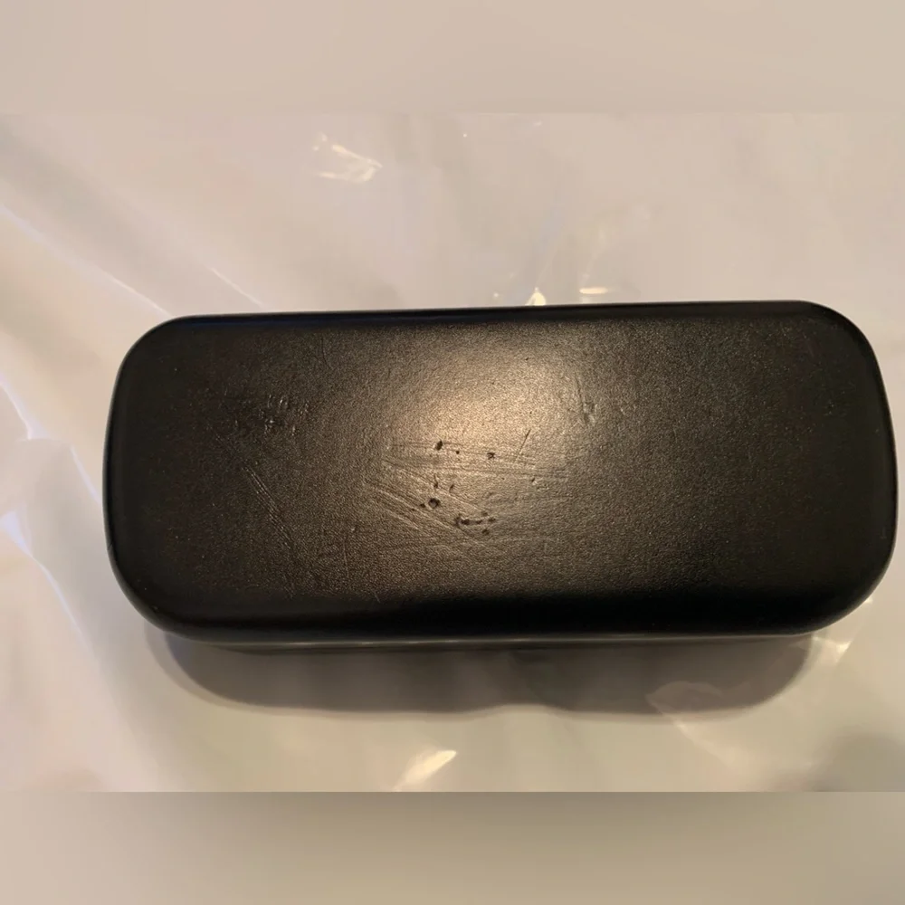 Coach Hard Leather Shell Eyeglass Case - Picture 4 of 6